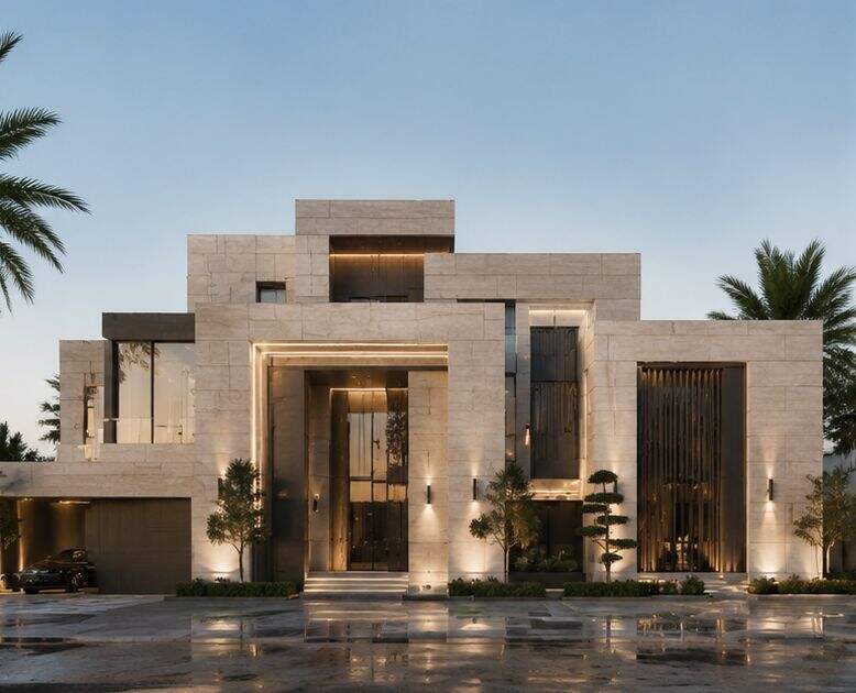❓️Why are more villa projects looking for lightweight alternatives to natural stone?